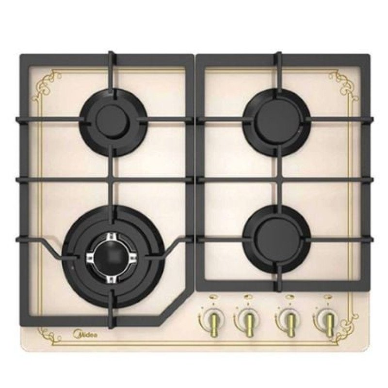 כיריים גז צבע ביג MIDEA 60GJ084