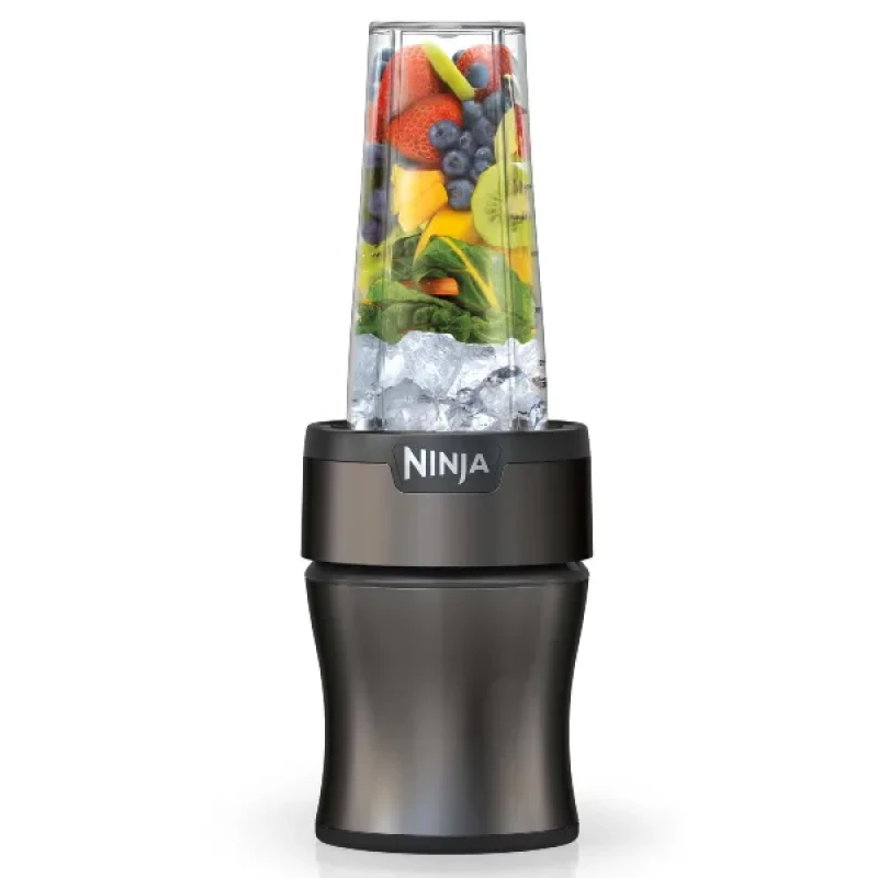 נוטרי נינגה שייקר מקצועי מעוצב כסוף דגם NINJA BN303