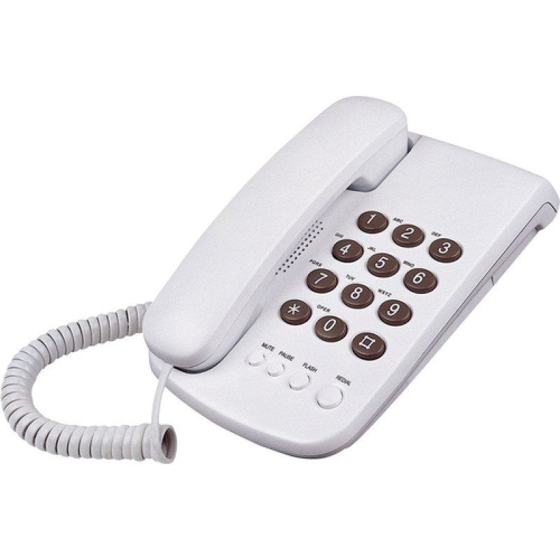 טלפן שולחני מעוצב CT-TFT232 של SAKAL